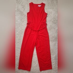 Elegant Red Jumpsuit NWT